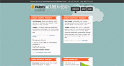 Desktop Screenshot of milwcountybeaches.org